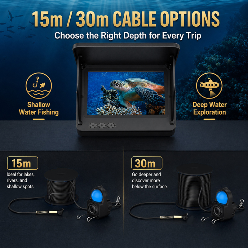 Fischfinder Unterwasserkamera  – Fishing Depth Finder Bewertung und Preis