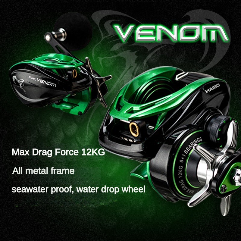 HAIBO VENOM Anti-salzwasser An – Abu Garcia Reel Max Bewertung und Preis