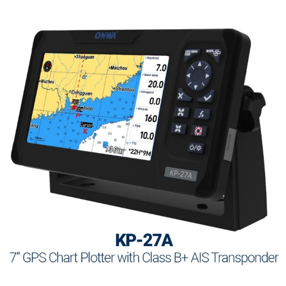 ONWA KP-27A 7-Zoll-Farb-LCD-GP – Fish Finder Gps Bewertung und Preis