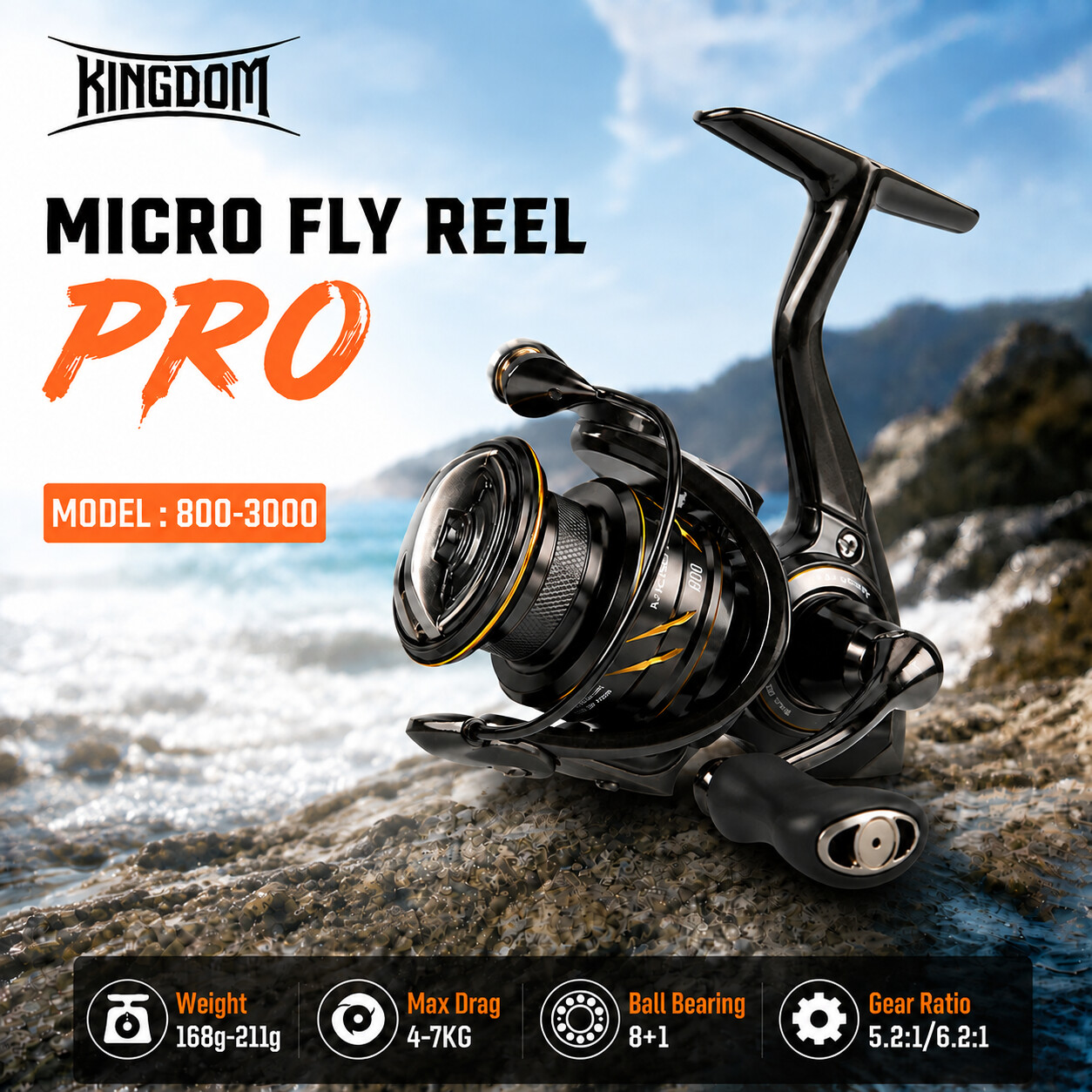 Kingdom Micro Fly Pro Angelrol – Abu Garcia Reel Revo Bewertung und Preis